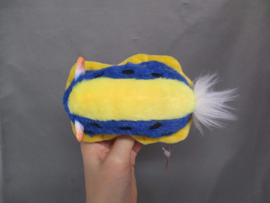 Sanei Boeki Original Plush Toy Pururun Marine Sea Slug W7 X D12 X H5.5cm Animal
