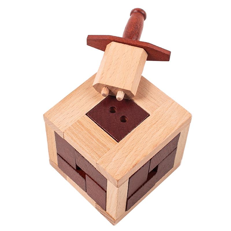 High Difficulty Level Sword Puzzle Box Brain Teaser Puzzles For Adults Teens IQ Challenge Logic Thinking Games Novelty Gifts