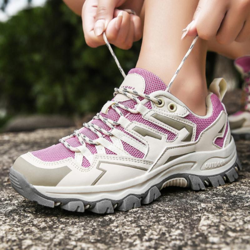 Hiking Shoes, Outdoor High-top Mountaineering Shoes, Non-slip and Wear-resistant Sports Shoes for Men and Women