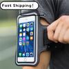 Le noir - Support de brassard pour iPhone 12 Pro Max 11x7 + 5 7 pouces, étui de sport de plein air pour tél