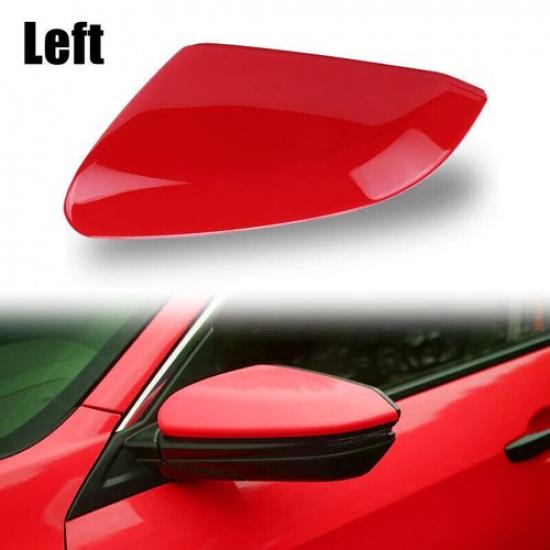 2X For Honda CIVIC 2016-21 Side Car Rearview Mirror Cover Trim Cap Replacement