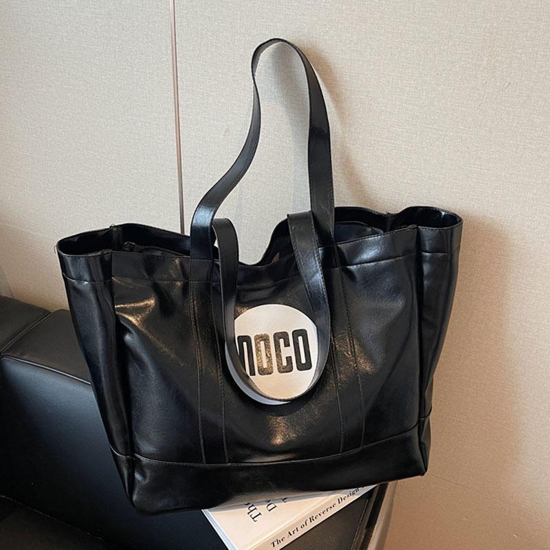 

Сумка-тоут для поездок на работу, женская новая высококачественная портативная дорожная сумка-тоут, модная сумка через плечо большой вместимости чёрный