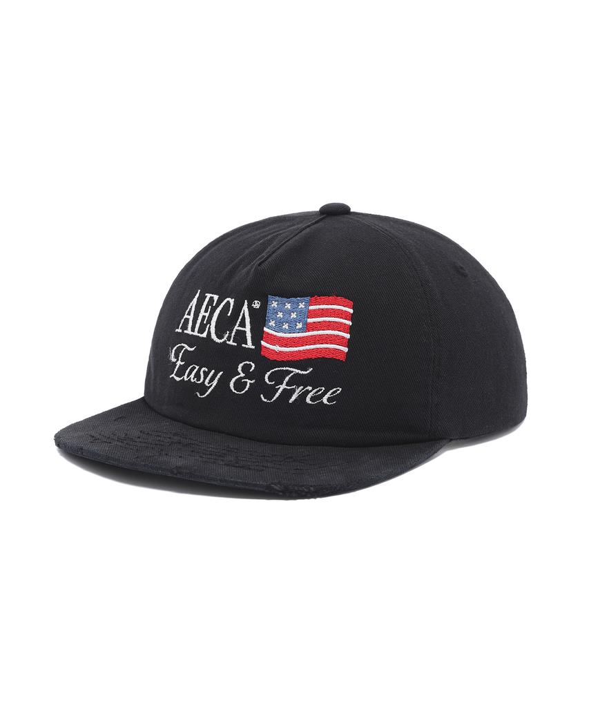 AECA Aeca Easy & Free Flag Cap-Black