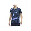 Nike Dri-Fit Casual Round Neck Quick-Dry Short Sleeve T-Shirt Men Tops Blue Black FQ2109-494