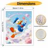 Disney Digital Oil Painting Art Kit Donald Duck Lollipop Clouds Handmade Coloring Painting Home Decor