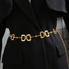 Metal Waist Chain For Women Alloy Buckle Decorative Belt Accessory For Summer And Winter Attire