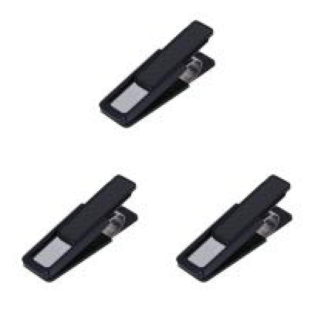 

Double Sided Carbon Fiber Stainless Steel Alloy Purse Card Clip (Black)