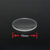 1PC 50mm Double Convex Lens Focal Length 50/100/200/300mm K9 Optical Glass Convex Lenes Magnifying Glass Biconvex Lens