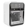 Desktop Air Cooler Low Noise USB Rechargeable Digital Display Portable Air Conditioner with Mist for Working Sleeping