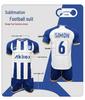 Custom Football Training Set: Short Sleeve & Shorts, Quick-Drying Team Uniform for Home Competitions