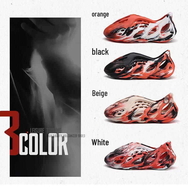 Sommer Übergröße Herren Camouflage Sandalen - Trendige Hohlraum Römische Strandschuhe