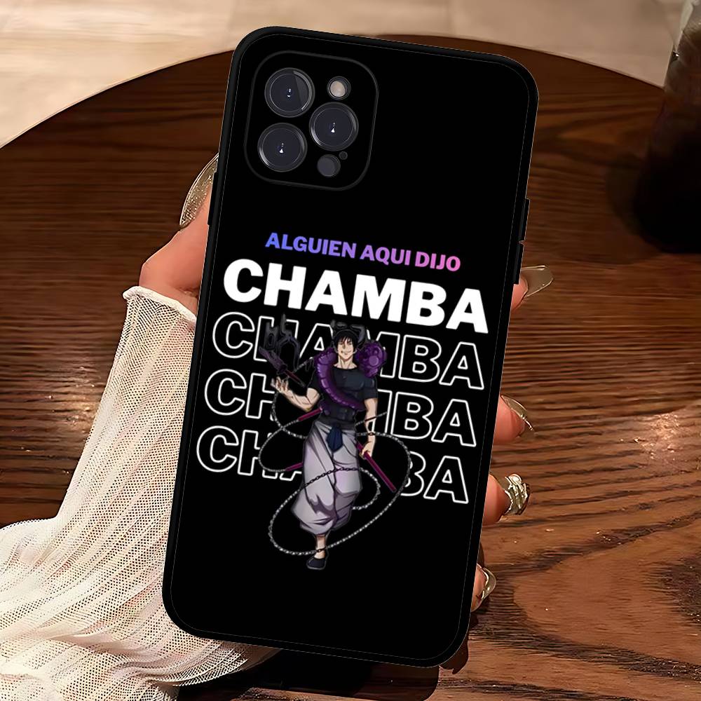 

J-Jujutsu Toji Kaisen F-Fushiguro For IPhone 17 16 15 14 13 12 11 Pro Max 13 17Air Shockproof Soft Phone Cases Coque iPhone 15 plus
