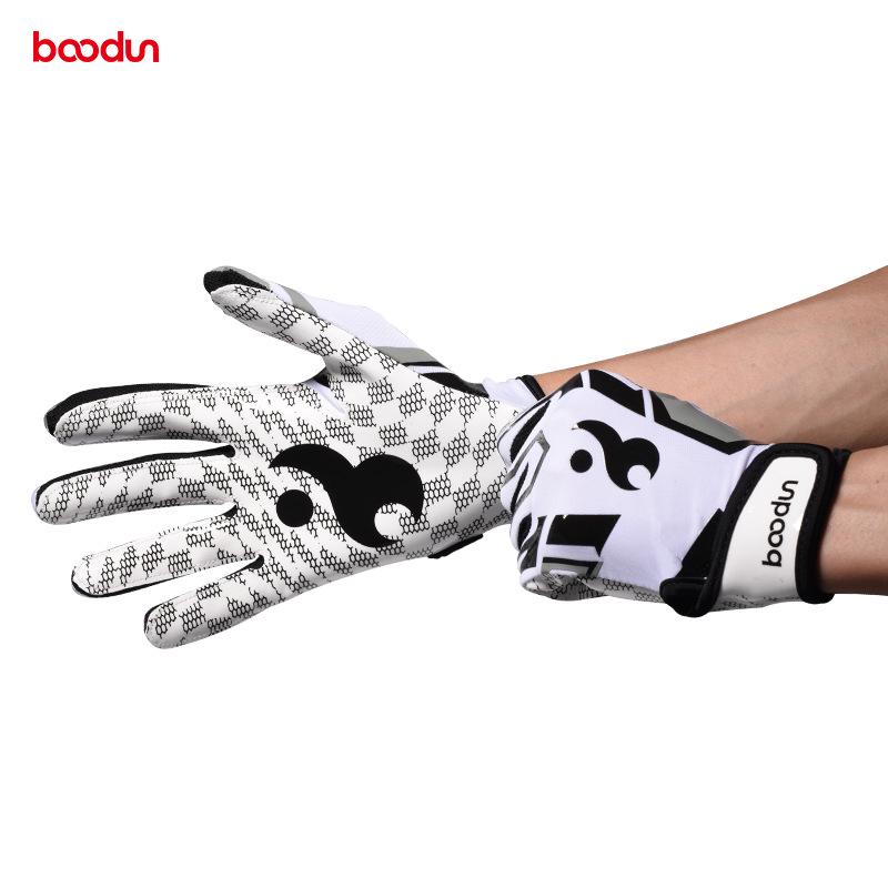 Cross-Border Non-Slip Silicone Full-Finger American Football & Softball Gloves