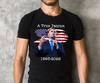 Charlie Kirk T-Shirt, Echter Patriot 1993-2025 Rip Gedenk-Amerikanische Flagge T-Shirt Unisex T-Shirt