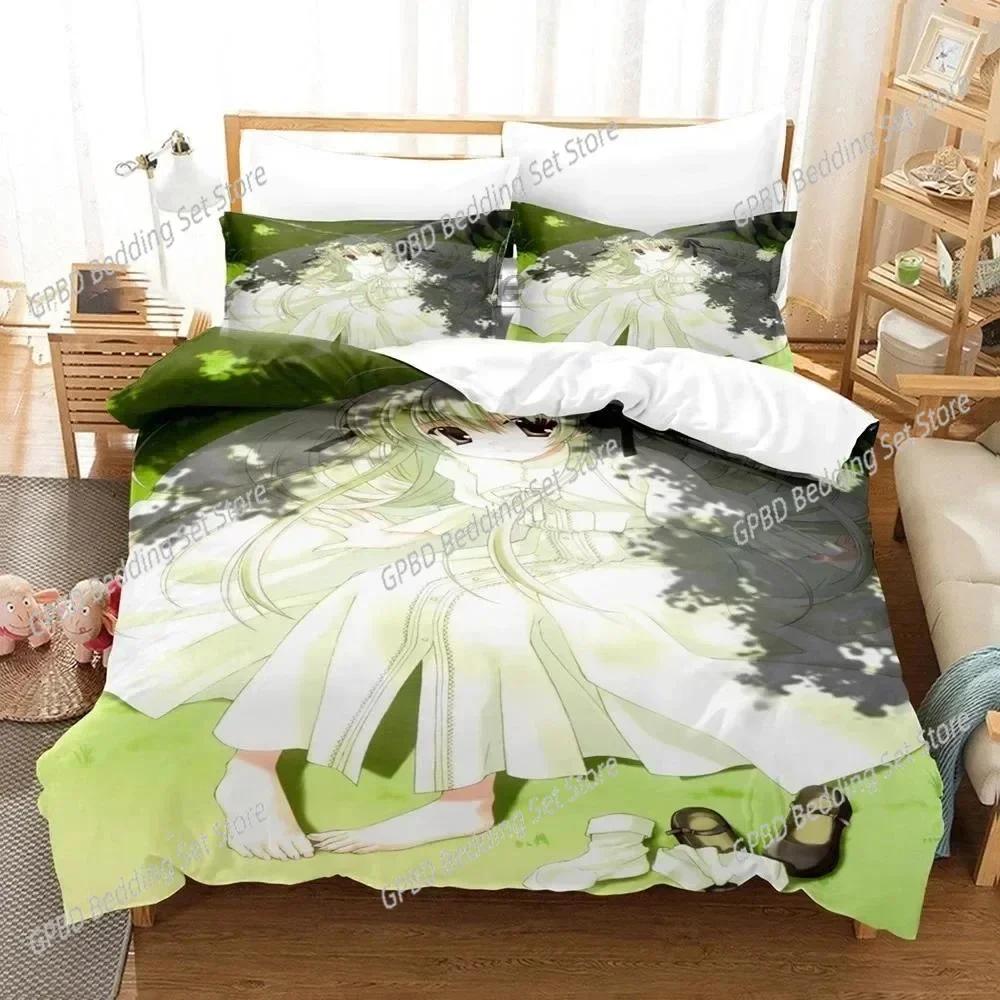 Comforter 3D Printed Yosuga No Sora Kasugano Bedding Set Bedroom Soft Modern S Comefortable