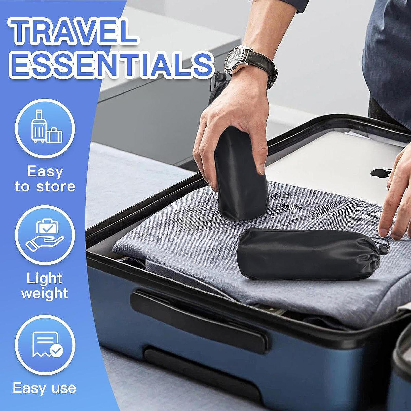 

2x Подставки для ног в самолете, Подвески для ног с сумкой для переноски, Удобные гамаки, Регулируемые для поезда