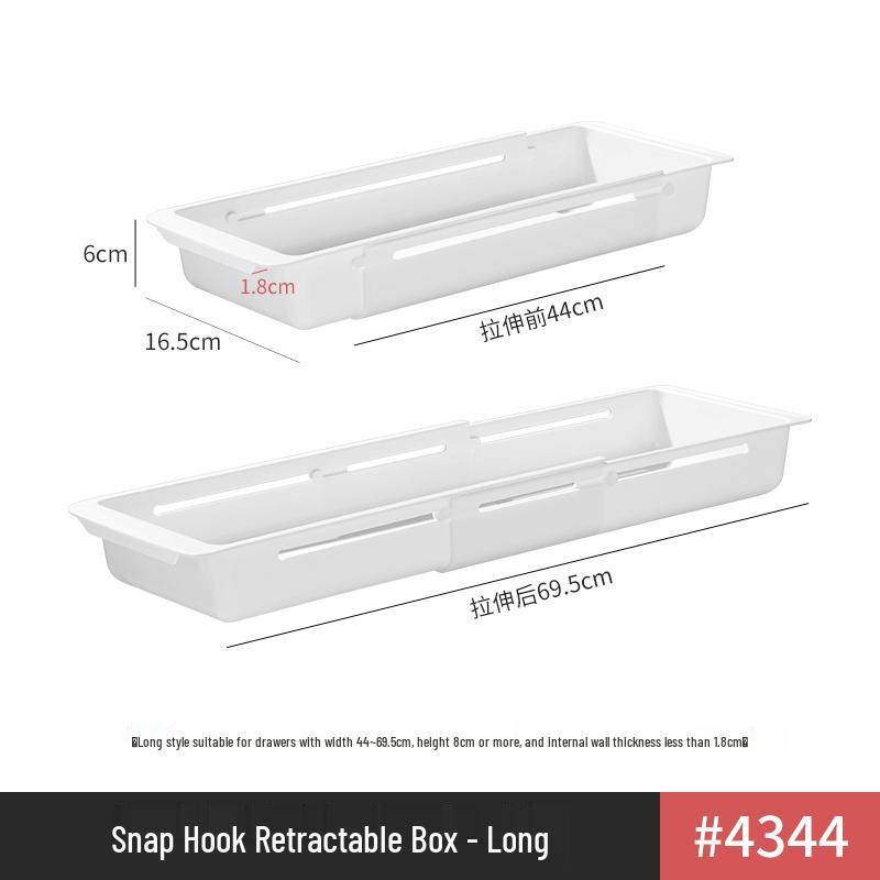 Multi-Use Storage Box for Kitchen, Desk, and Bathroom