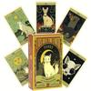Katzen beherrschen die Erde Tarot Deck, Wahrsagerei Tarot Kartenspiele zum Spaß, Familienparty Unterhaltungsspielkarten
