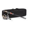 Lixada Telescopic Fishing Rod and Reel Combo Full Kit Carbon Fiber Fishing Rod Pole + Spinning Fishing Reel + Fishing