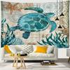 3D Printing Tapestry Psychedelic Ocean World Beautiful Fish Large Tapestry Wall Hanging Marine Animal Home Decor Beach Towel Premium Quality