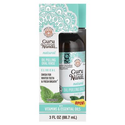 Natürliches Ölziehen Mundspülung, Minze, 88,7 ml (3 fl oz)