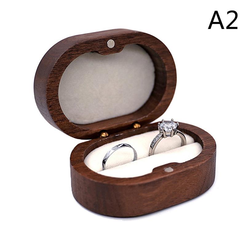 Rustic Wedding Ring Box Wedding Valentine Engagement Anniversary Ring Holder