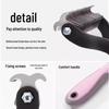 Pet Detangling & Thinning Comb for Cats & Dogs - Removes Loose Hair & Grooming Tool