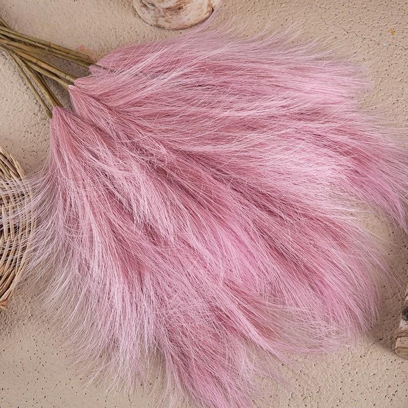 Decorative Reed Pampas Artificial Flower Living Room Decoration Fake Flowers Green Plants Wedding Crafts Shooting Props