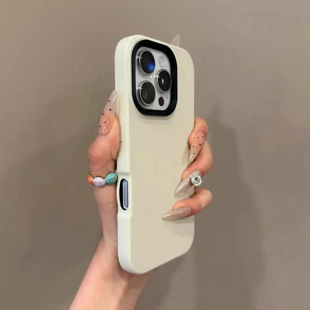 Bonbonfarbene Flüssigsilikon-Handyhülle für iPhone 17 Air 16 Plus 15 ProMax 14 13 12 Mini 11 Pro Max Harter Stoßfänger Stoßfeste Abdeckung