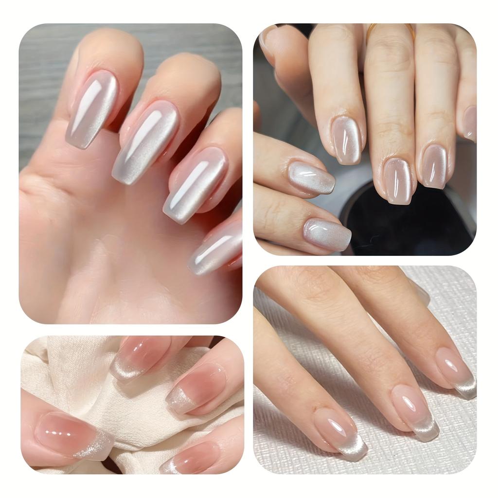 YIKOOLIN Cat Eye Gel Magnetic Pen round 2.5x0.5cm for 3D Gel Nail Polish Strong Stick Manicure Painting Tool