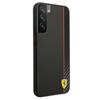 Ferrari Fesaxhcs22Mbk S22+ S906Czarny/Black Hardcase On Track Carbon Stripe