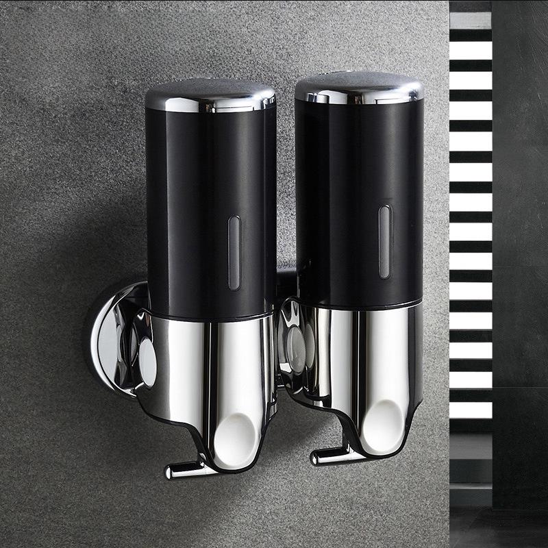 Manual Wall-Mounted Foam Soap & Shower Gel Dispenser for Bathrooms