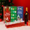 WTEMPO Christmas Creative Hand-held Wine Bags Festive Paper Gift Bags with Handles DIY Wine Packaging Bags Christmas Pattern Printed Tote Storage Bags