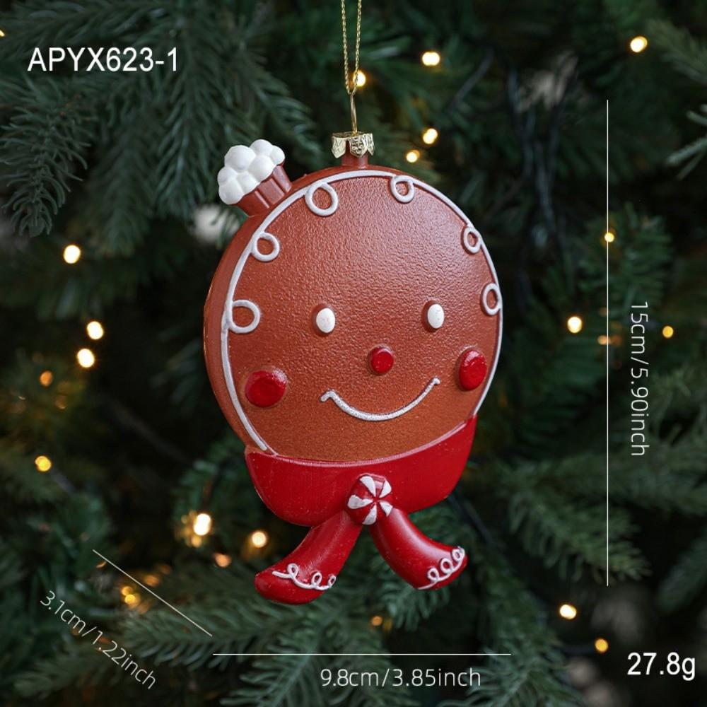 Plastové vánoční ozdoby perníčků Vánoční dárek