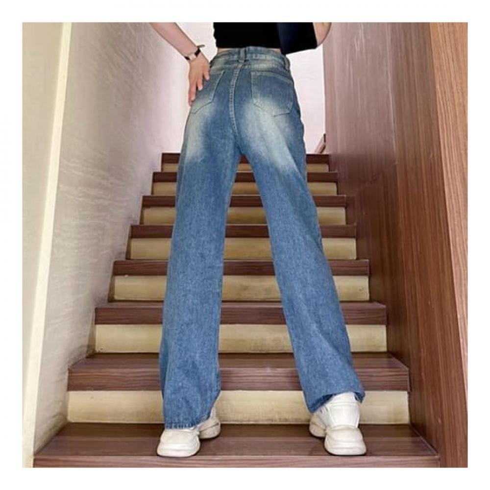 Navava Np247 Retro Straight Denim Pants