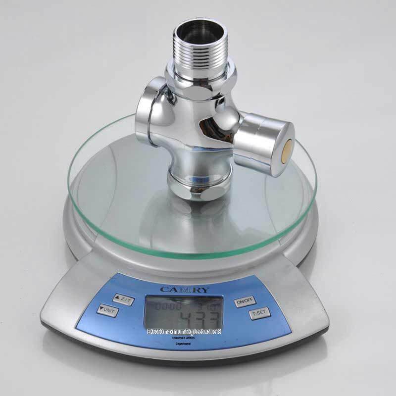 Longdai 1-inch Push-Button Squat Toilet Flush Valve