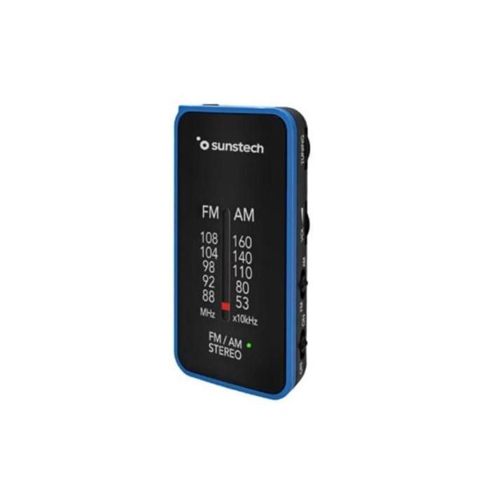 Radio Portátil Sunstech RPC6BL- a Pilas- Azul