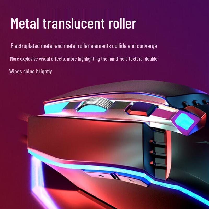 HP GK100F Mechanical Keyboard & M270 Mouse Combo