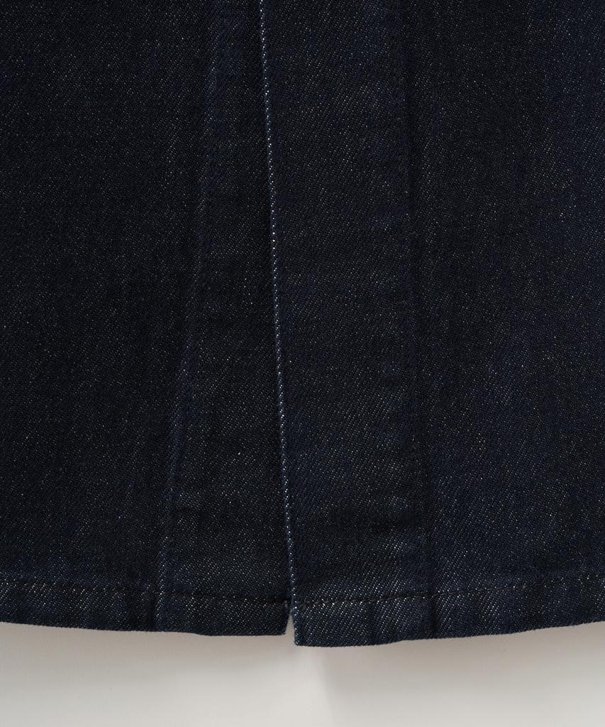 Seteo (W) Maradi Denim Midi Skirt Indigo Blue
