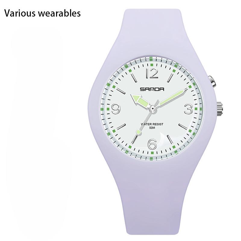 New Style Single Movement Electronic Watch Outdoor Sports Fashion Watch Light Movement