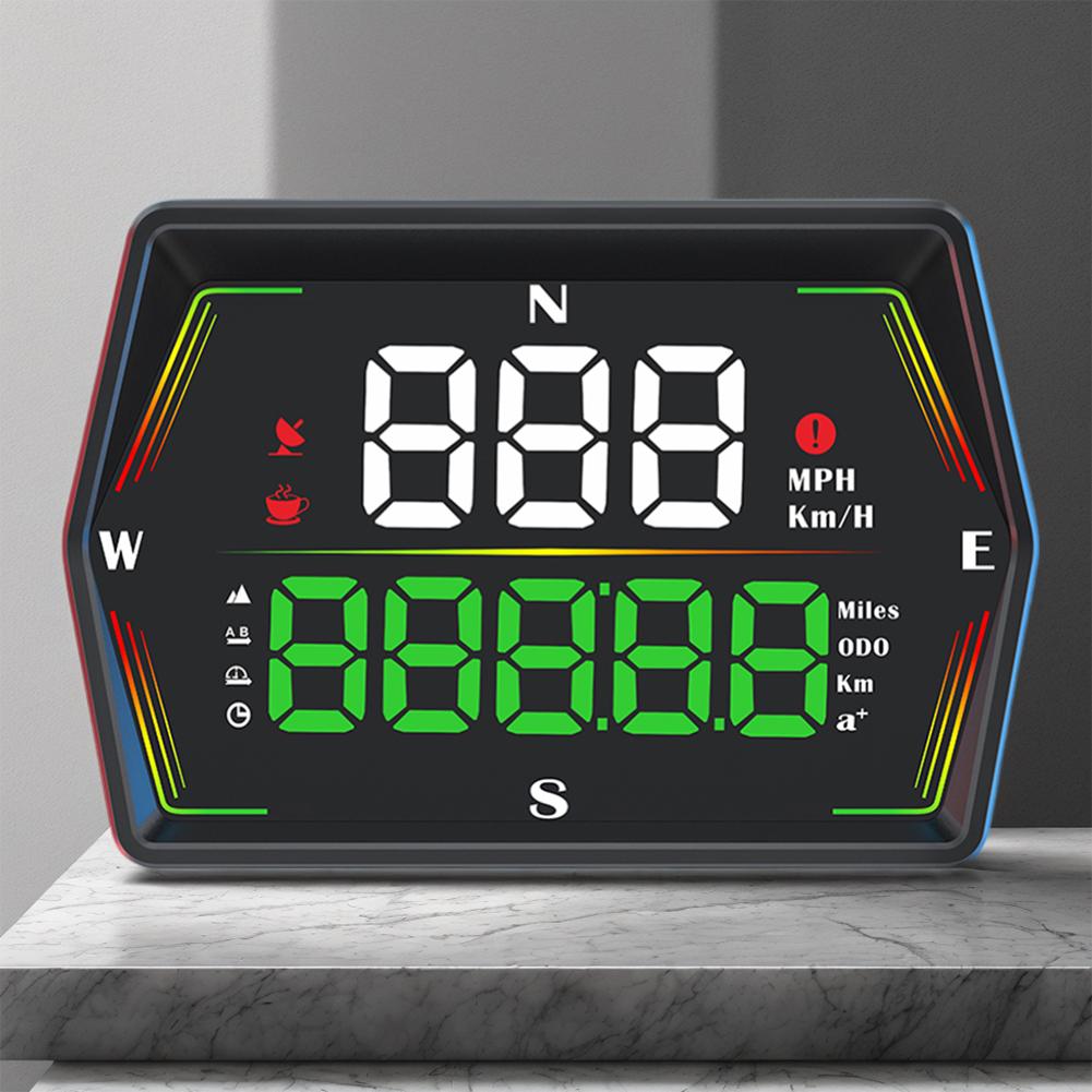 Universal Digital Speedometer GPS Speed Meter for All Car Truck Plug and Play Auto Part Head Up Display GPS HUD Digital Speedome