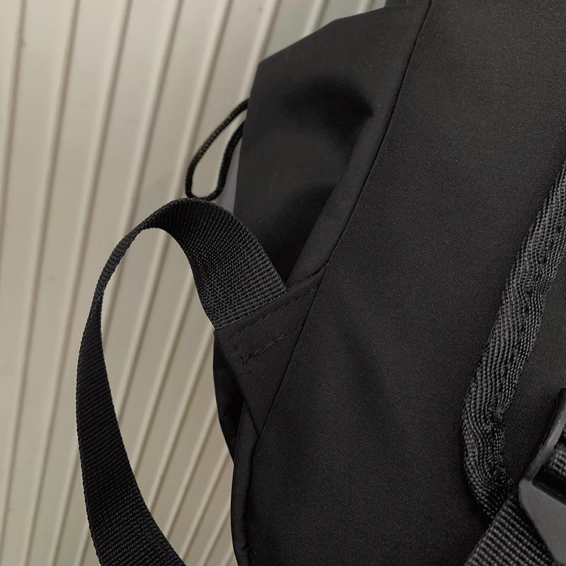 Schoolbag Schoolbag Male College Student Ins Trendy Cool Casual Simple Large Capacity Backpack Junior High School High School Travel Backpack