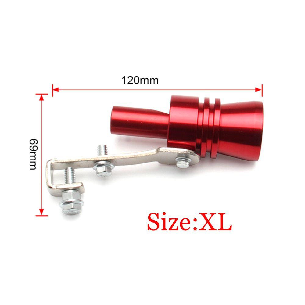 Universal Car Turbo Sound Whistle Muffler Exhaust Pipe Auto Blow-off Valve Simulator Wholesale Silencer