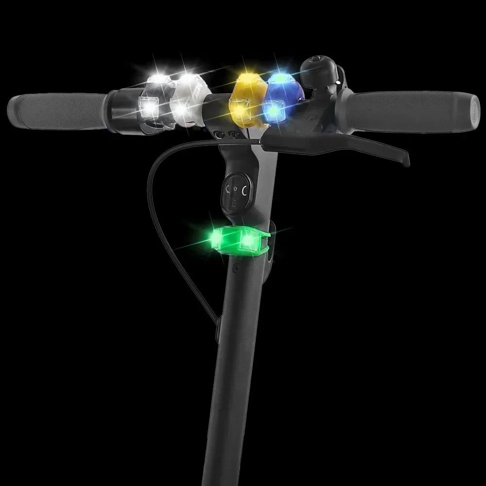 Lumină LED spate tip ochi de broască de generația a 6-a pentru Trotinetă Electrică Ninebot MAX G30 G30D F20 F30 F40 3 Moduri Avertizare Universală LED Piese Lumină Spate