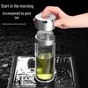 Shuangqi One-Touch Double-Layer Glass Bottle