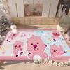 Cute Zanmang Loopy Fashion Kitchen Mat Kids Room Bedroom Decoration Balcony Anti-Slip Doormat Living Room Alfombra