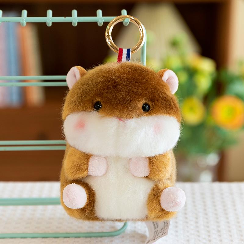 

Adorable Penguin & Rabbit Plush Keychain Doll - Girls Gift & Bag Charm 13 cm, 0.1 kg