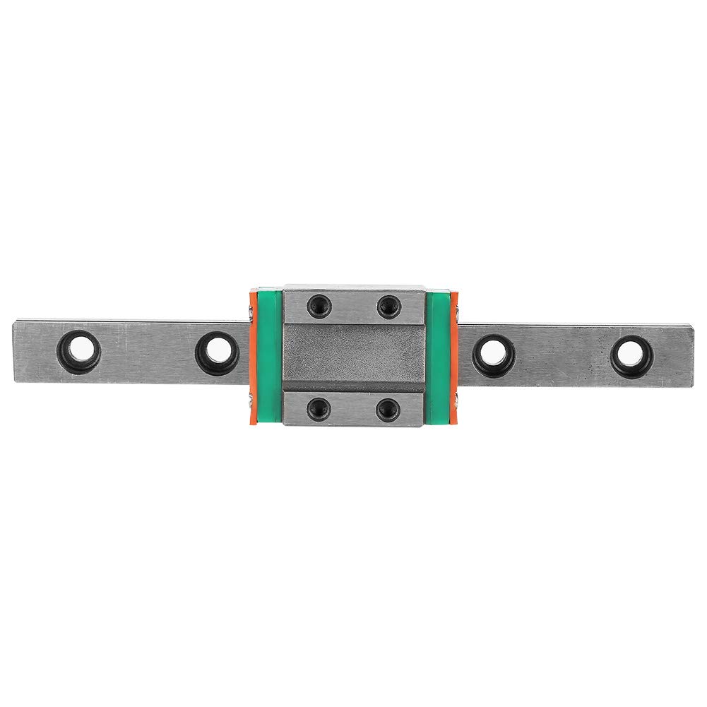 LML9B Miniature Linear Rail Guide, 9mm Wide, with Slide Block, for Automatic Equipment (100mm)