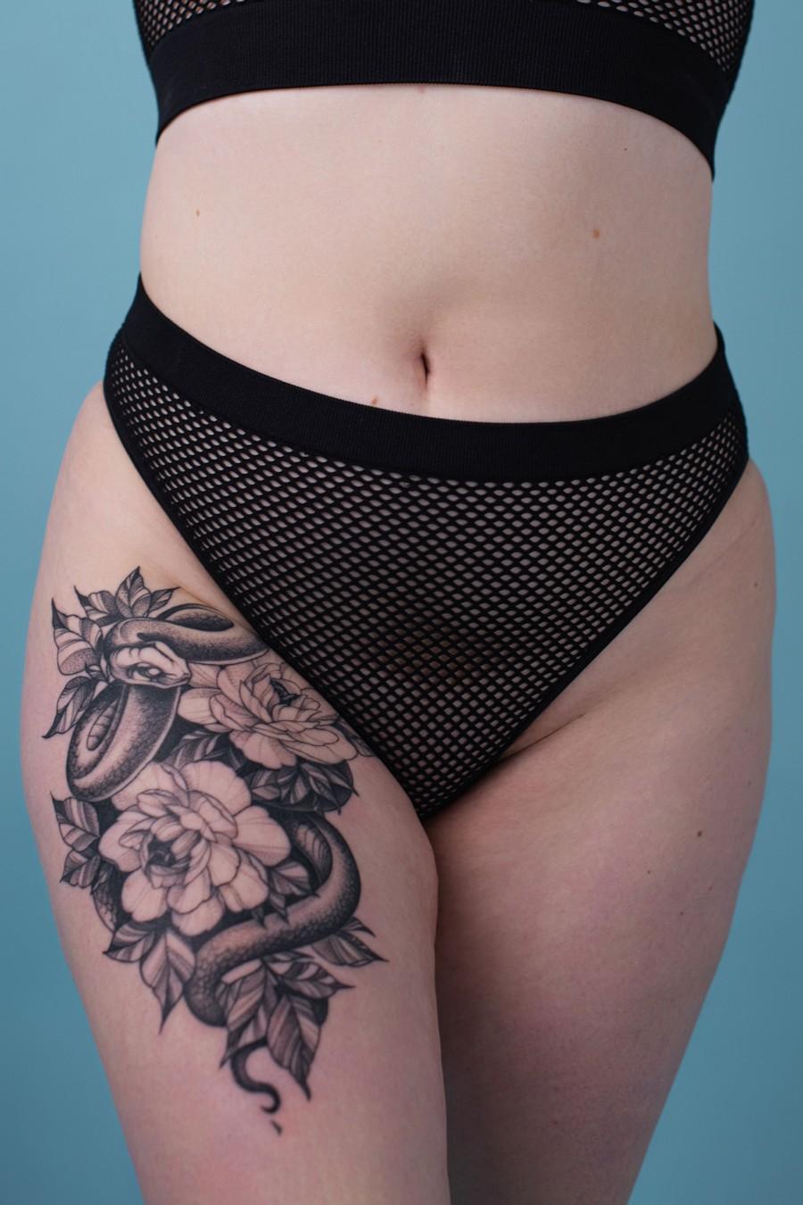 

Трусики сліп brabrabra (94033) 4(L) прозорий колір чорний