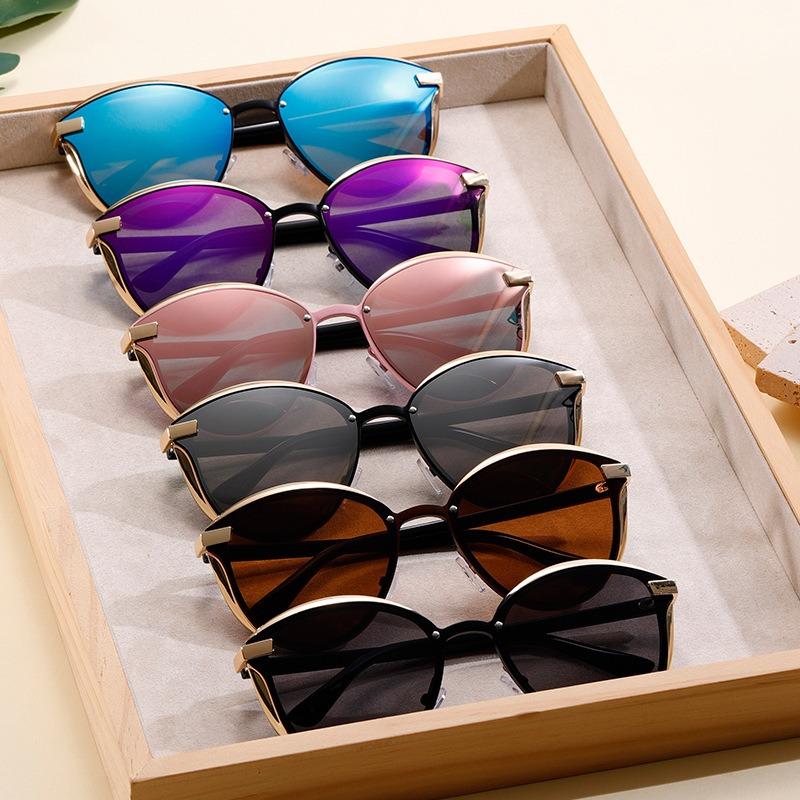 Stijlvolle Gepolariseerde Zonnebril Voor Dames Luxe Design Dames Elegante Zonnebril UV400 Bescherming Mode Kattenoog Bril